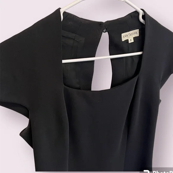 Ann Taylor Vintage Little Black Dress size 2 - Picture 2 of 6